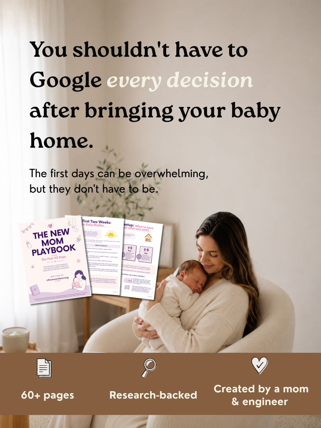 The New-Mom Playbook: Your First 90 Days