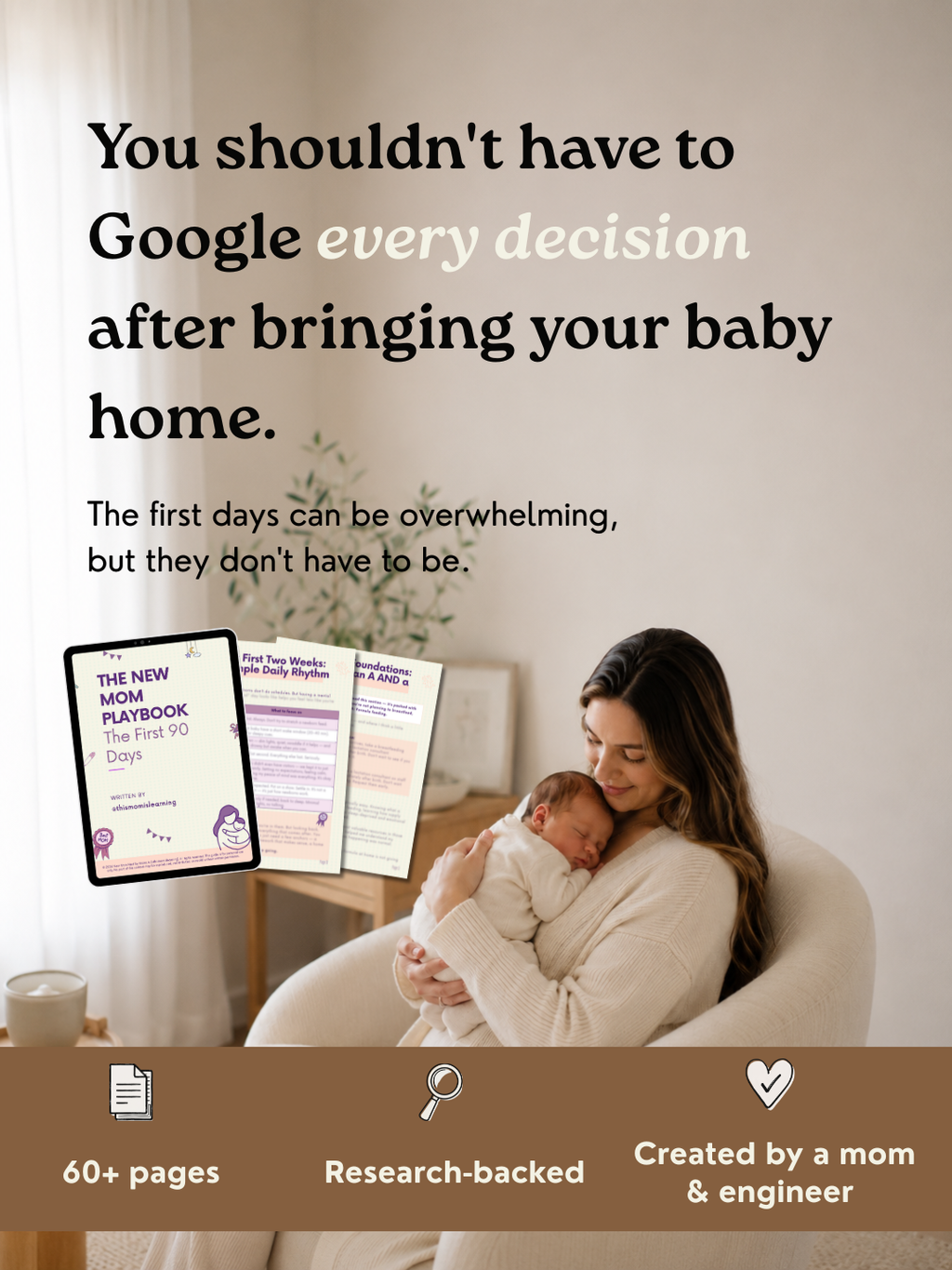 The New-Mom Playbook: Your First 90 Days