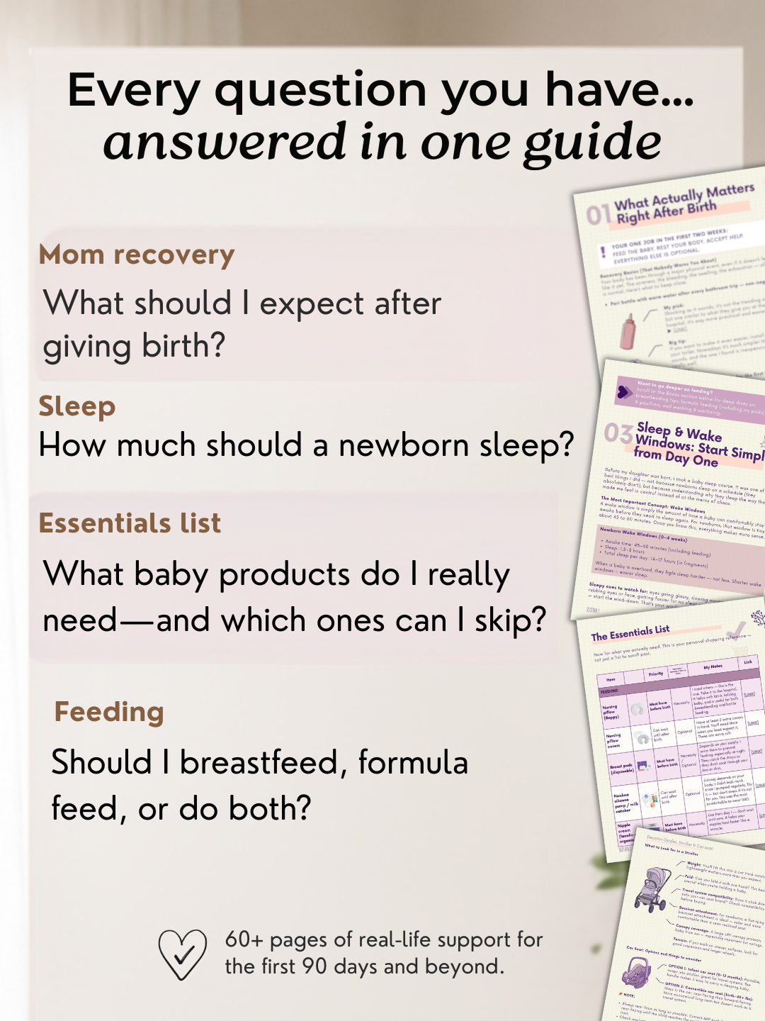 The New-Mom Playbook: Your First 90 Days
