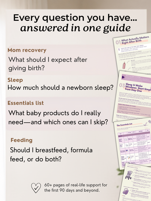 The New-Mom Playbook: Your First 90 Days